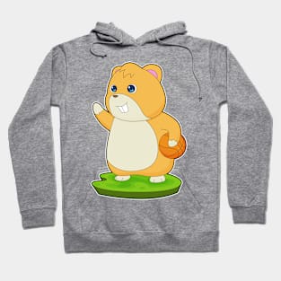 Hamster Basketball player Basketball Hoodie